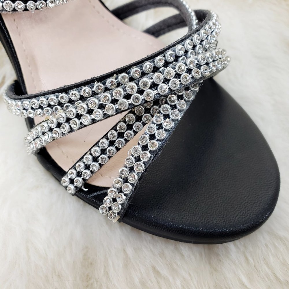 Black multi strap high heel shoes - Picture 11 of 11